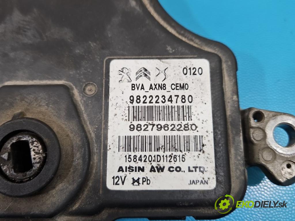 Toyota Proace City 1.5 D4D 131 hp automatic 96 kW 1499 cm3 5- řídící jednotka převodovky 9822234780