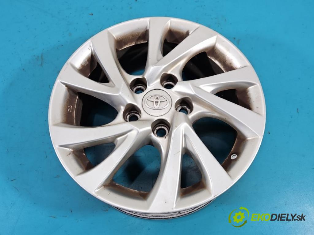 Toyota Auris II 2012-2018 1.6 16V 132 hp manual 97 kW 1598 cm3 5- Felga hliník 16" 42611-02180