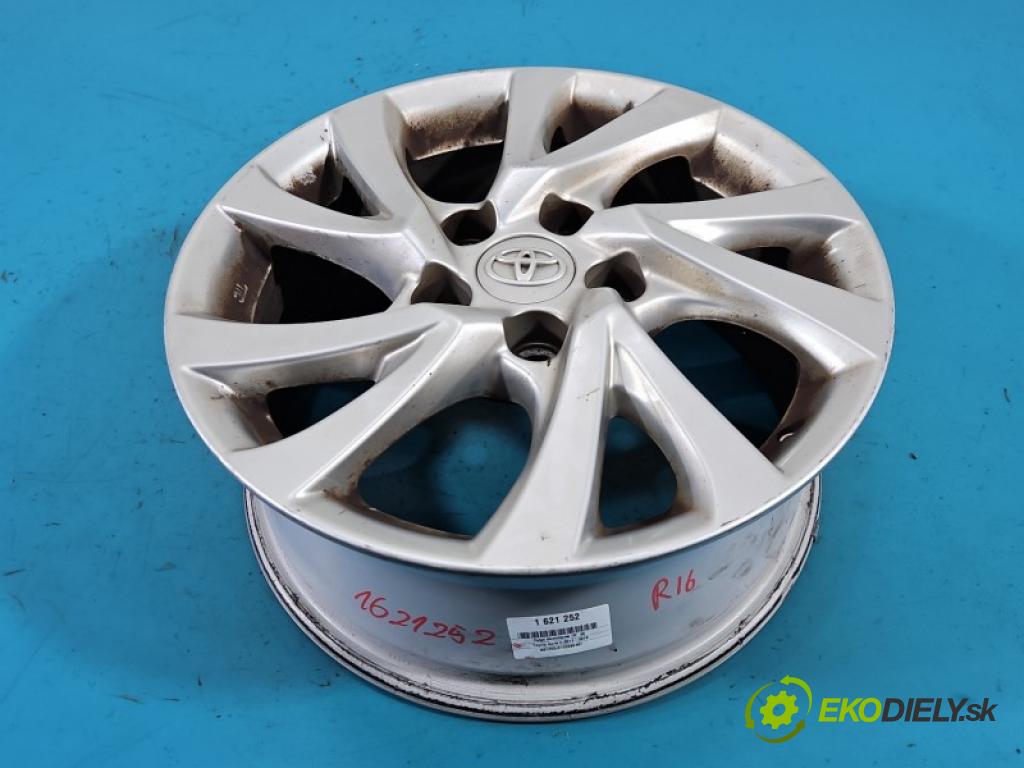 Toyota Auris II 2012-2018 1.6 16V 132 hp manual 97 kW 1598 cm3 5- Felga hliník 16