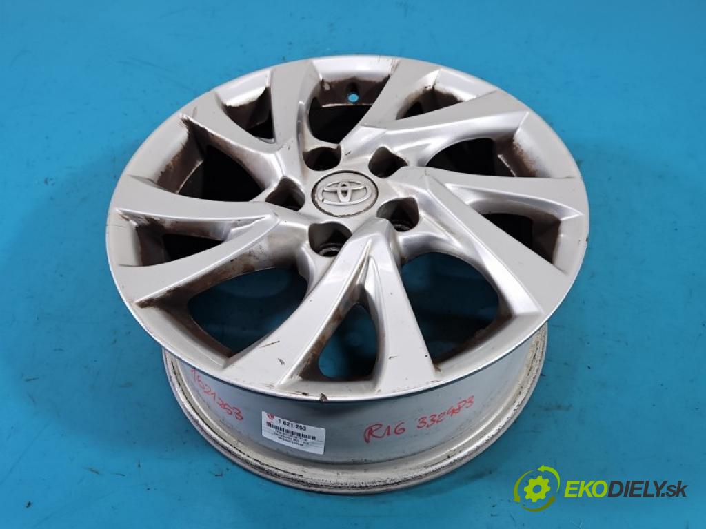 Toyota Auris II 2012-2018 1.6 16V 132 hp manual 97 kW 1598 cm3 5- Felga hliník 16