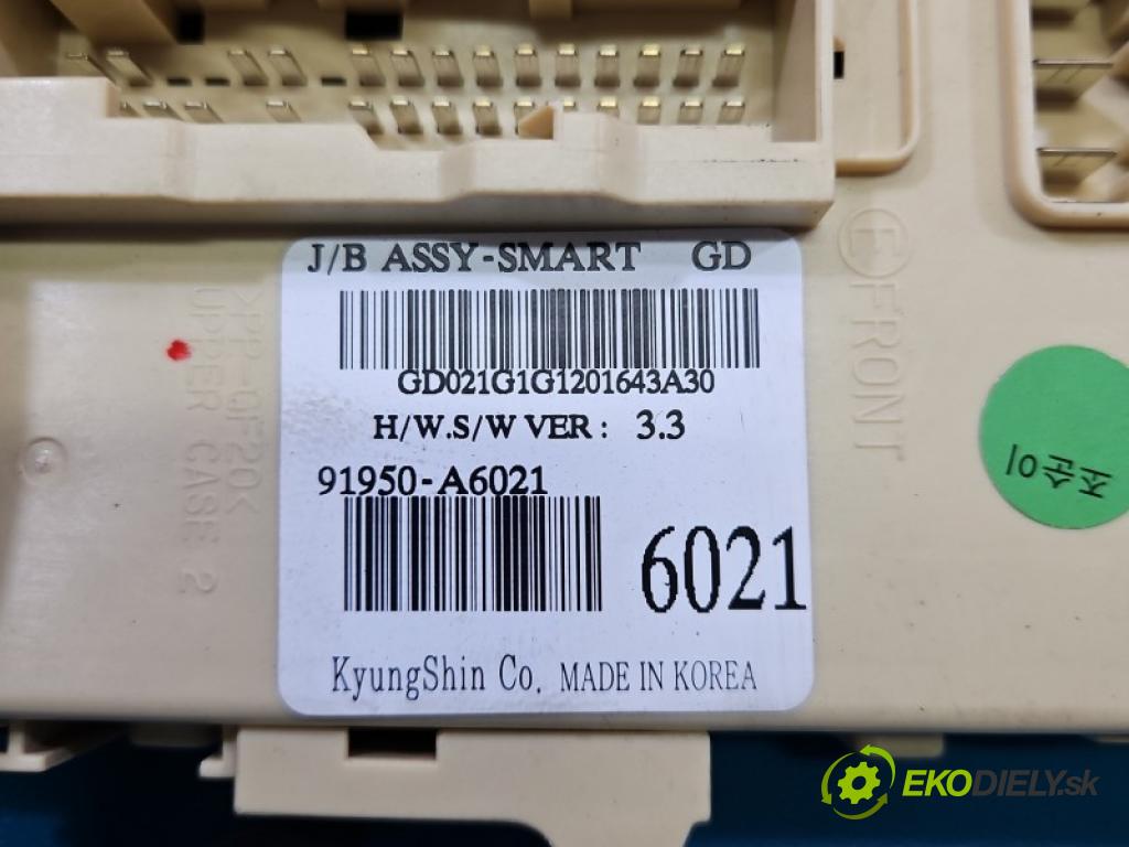 Hyundai I30 II 2012-2016 1.4 16V G4FA 99 HP manual 73 kW 1396 cm3 5- riadiaca jednotka ostatné 91950-A6021