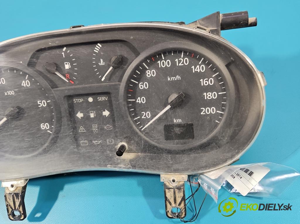 Renault Trafic II 2001-2014 1.9 dci 101 hp manual 74 kW 1870 cm3 5- Přístrojová deska P8200279062 (Přístrojová deska)