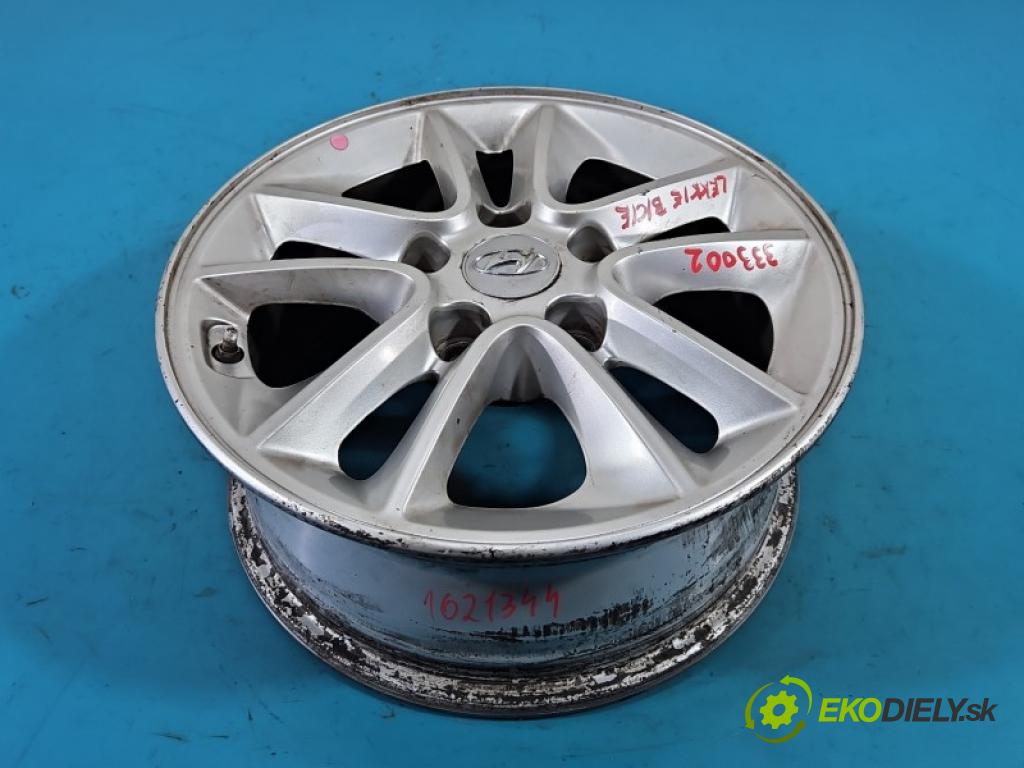 Hyundai I30 II 2012-2016 1.4 16V G4FA 99 hp manual 73 kW 1396 cm3 5- Felga hliník 15" komplet 52910-A6170