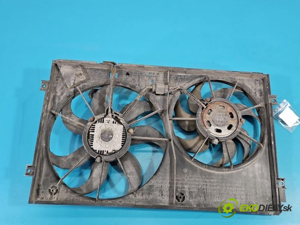 Skoda Octavia II 2004-2013 1.6 8V 102 hp manual 75 kW 1595 cm3 5- ventilátor chladič 1K0121207T