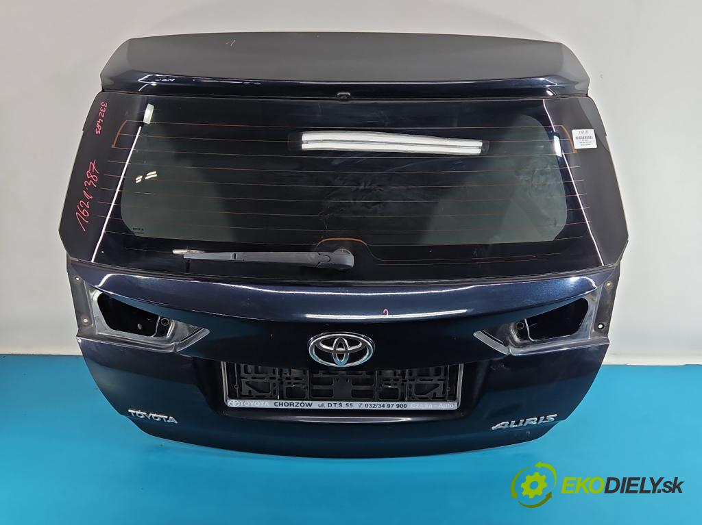 Toyota Auris II 2012-2018 1.6 16V 132 HP manual 97 kW 1598 cm3 5- zadna kufor (Kapota zadná (kufor))