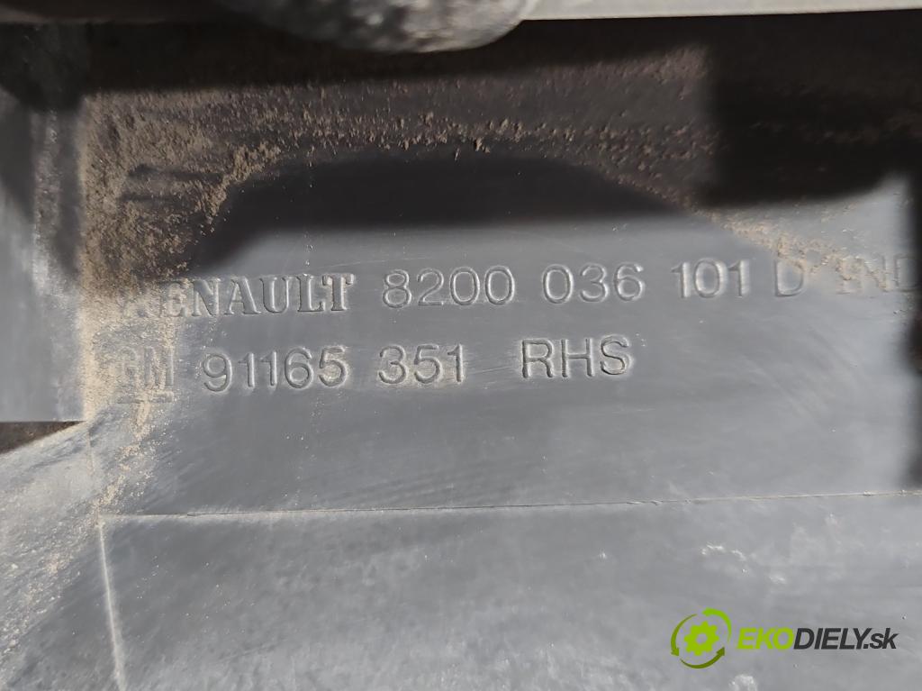 Renault Trafic II 2001-2014 1.9 dci 101 HP manual 74 kW 1870 cm3 5- lišta karoséria: ostatné 8200036093
