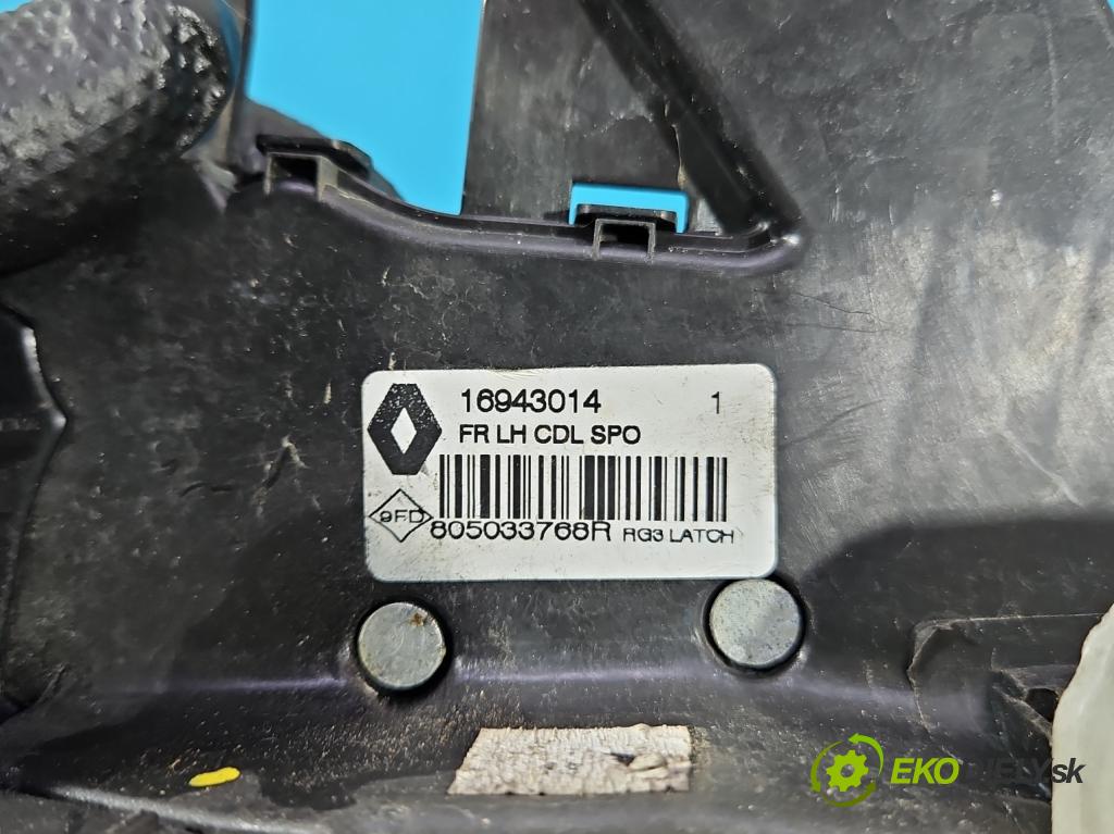 Renault Espace V 2014-2023 1.6 dci 160 HP automatic 118 kW 1598 cm3 5- zámok predné ľavý 16943014