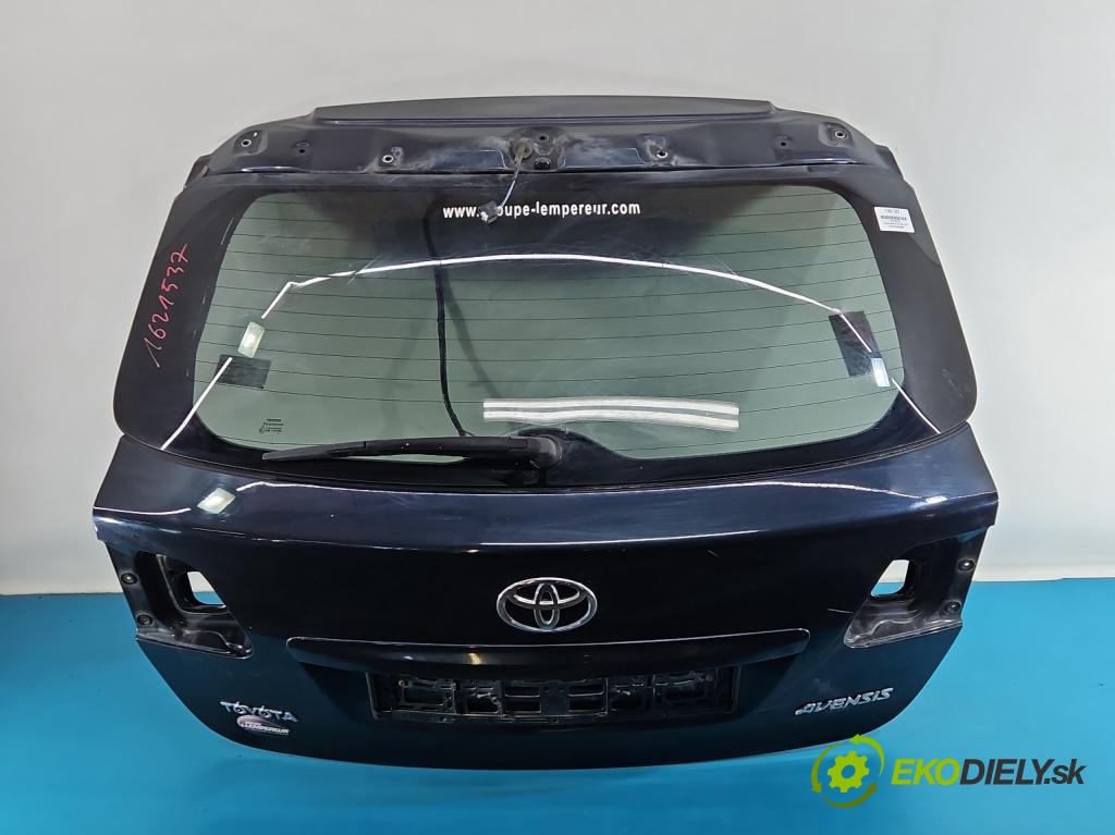 Toyota Avensis III T27 2009-2018 2.0 D4D 126 HP manual 93 kW 1998 cm3 5- zadna kufor  (Kapota zadná (kufor))