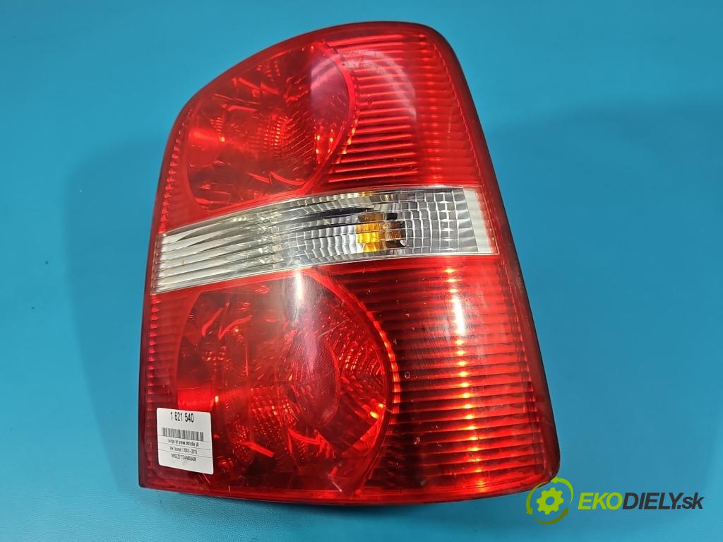 Vw Touran I 2003-2015 1.9 tdi 101 HP manual 74 kW 1896 cm3 5- svetlo / reflektor zadné pravé blatník