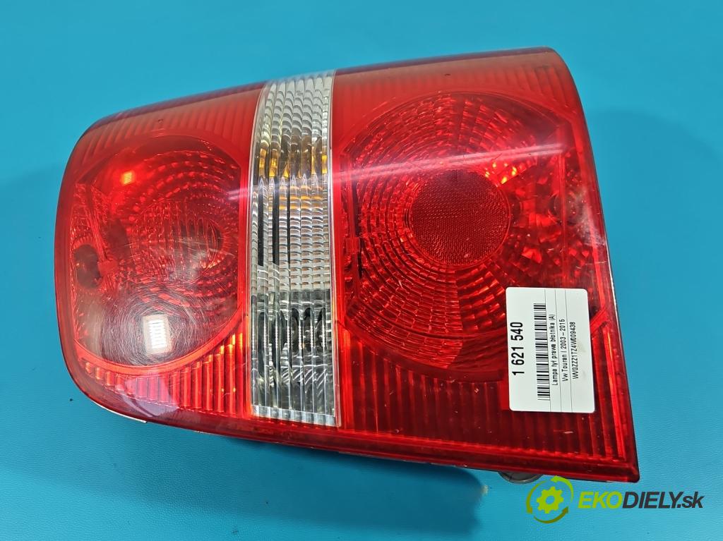 Vw Touran I 2003-2015 1.9 tdi 101 HP manual 74 kW 1896 cm3 5- svetlo / reflektor zadné pravé blatník