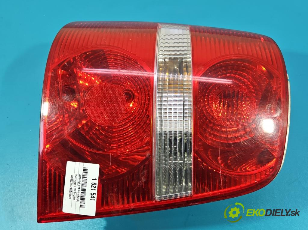 Vw Touran I 2003-2015 1.9 tdi 101 HP manual 74 kW 1896 cm3 5- svetlo / reflektor zadné ľavé blatník