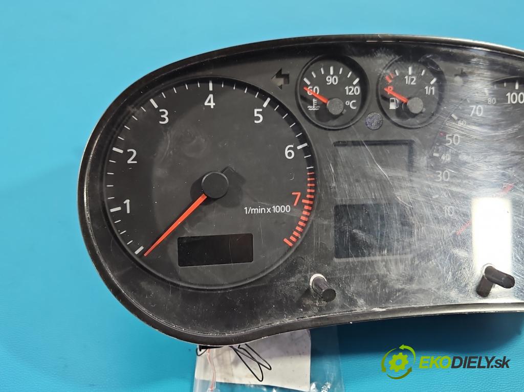 Audi A3 8L 1996-2003 1.6 8V 102 hp manual 75 kW 1595 cm3 5- Přístrojová deska 8L0920900F (Přístrojová deska)