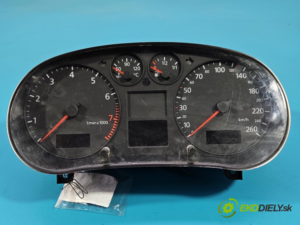 Audi A3 8L 1996-2003 1.6 8V 102 hp manual 75 kW 1595 cm3 5- Přístrojová deska 8L0920900F (Přístrojová deska)