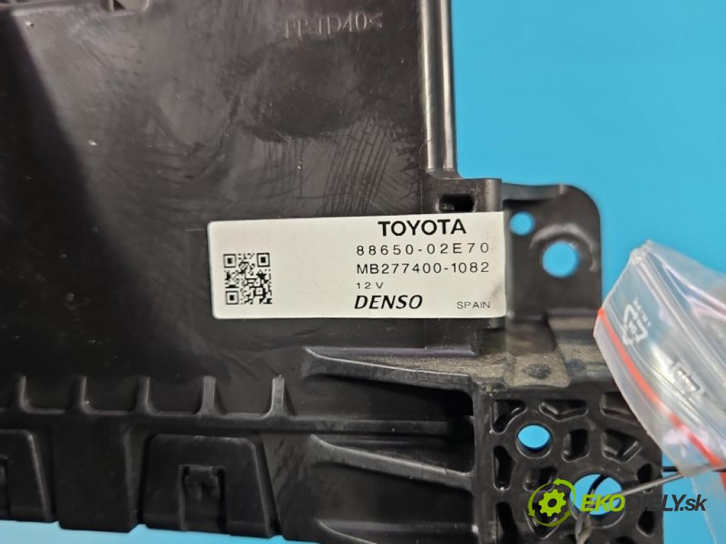 Toyota Auris II 2012-2018 1.6 16V 132 hp manual 97 kW 1598 cm3 5- řídící jednotka 88650-02E70