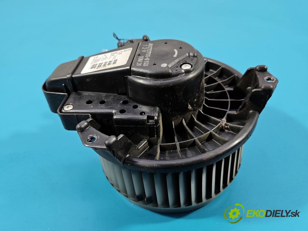 Toyota Avensis III T27 2009-2018 2.0 D4D 126 HP manual 93 kW 1998 cm3 5- ventilátor vzduchu 272700-8103