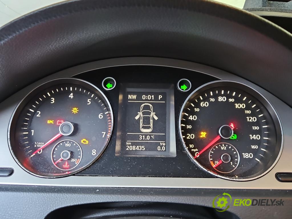 Vw Passat CC 2008-2016 2.0 TSI 200 HP automatic 147 kW 1984 cm3 4- prístrojovka/ budíky 3C8920970M (Prístrojová doska)