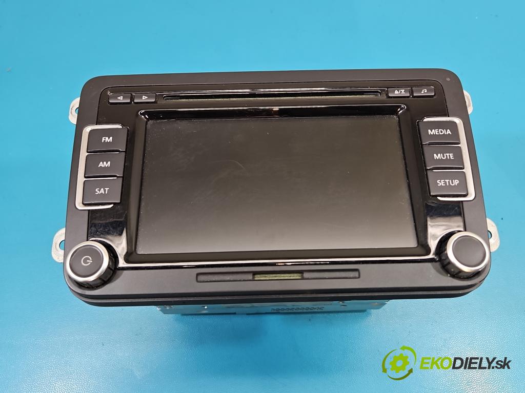 Vw Passat CC 2008-2016 2.0 TSI 200 HP automatic 147 kW 1984 cm3 4- Radio originál 1K0035180AC