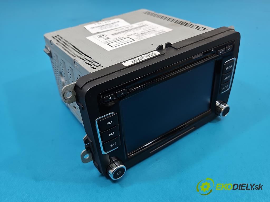 Vw Passat CC 2008-2016 2.0 TSI 200 HP automatic 147 kW 1984 cm3 4- Radio originál 1K0035180AC