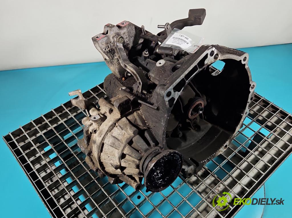 Vw Touran I 2003-2015 1.9 tdi 101 hp manual 74 kW 1896 cm3 5- převodovka stupňová manual FYG