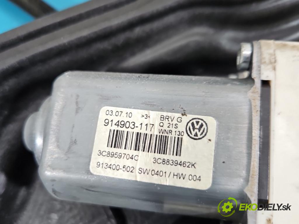Vw Passat CC 2008-2016 2.0 TSI 200 hp automatic 147 kW 1984 cm3 4- mechanismus stahování zadní pravý 3C8959704C