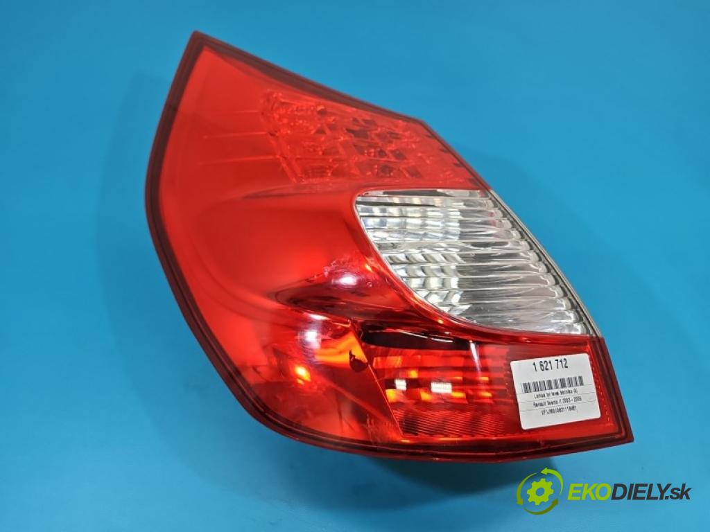 Renault Scenic II 2003-2009 2.0 16V 135 hp manual 99 kW 1998 cm3 5- světlo zadní levé blatník: 8200474328B