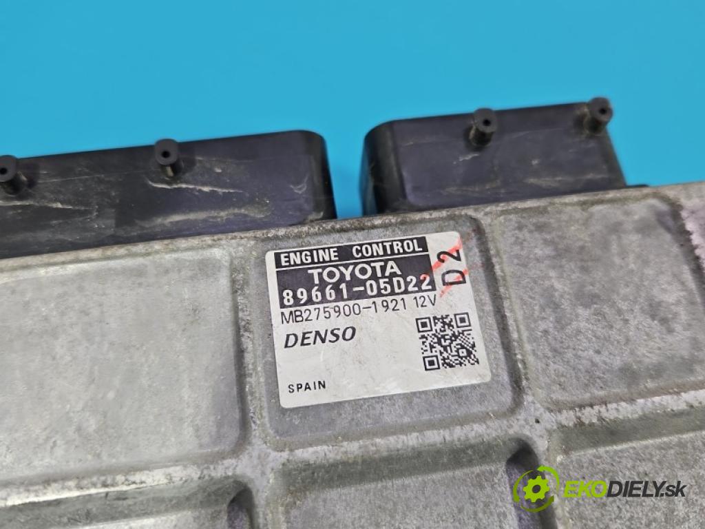 Toyota Avensis III T27 2009-2018 2.0 D4D 126 HP manual 93 kW 1998 cm3 5- riadiaca jednotka motora 89661-05D22