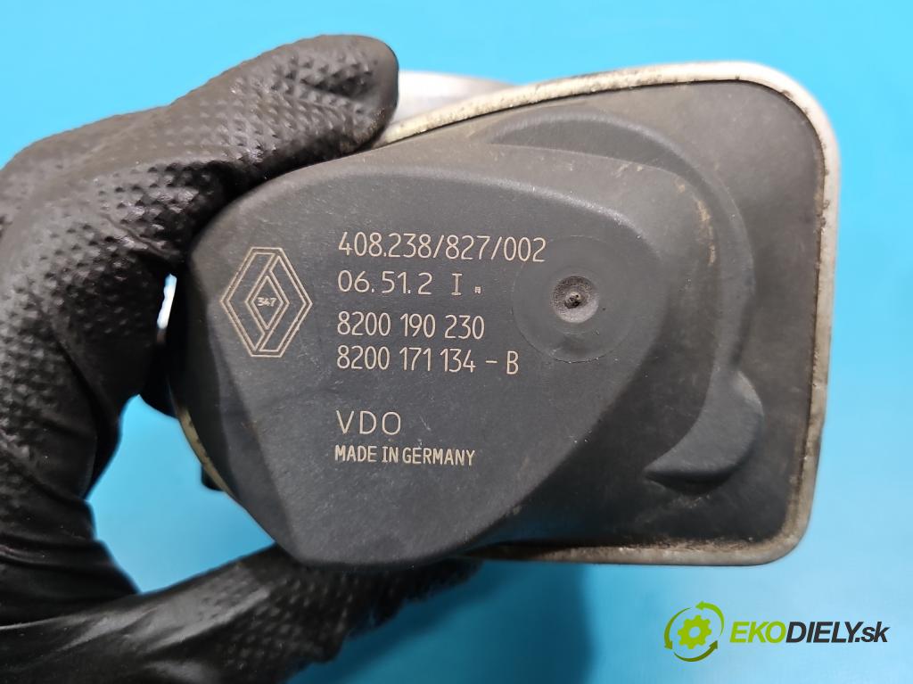 Renault Scenic II 2003-2009 2.0 16V 135 HP manual 99 kW 1998 cm3 5- klapka 8200190230 (Škrtiaca klapka)