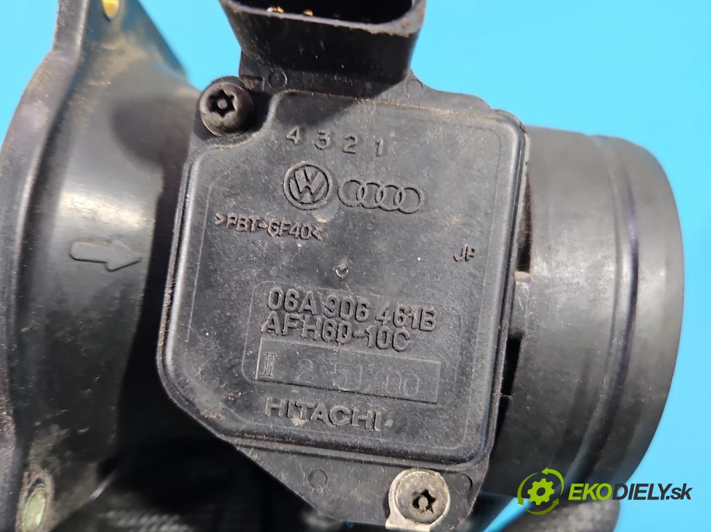 Audi A3 8L 1996-2003 1.6 8V 102 hp manual 75 kW 1595 cm3 5- váha vzduchu 06A906461B (Snímač hmotnosti vzduchu)