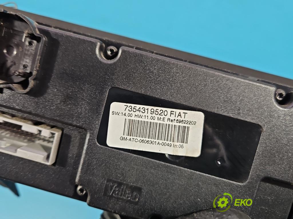 Fiat Croma II 2005-2010 1.9 jtd 120 hp manual 88 kW 1910 cm3 5- palubní deska panel topení 7354319520