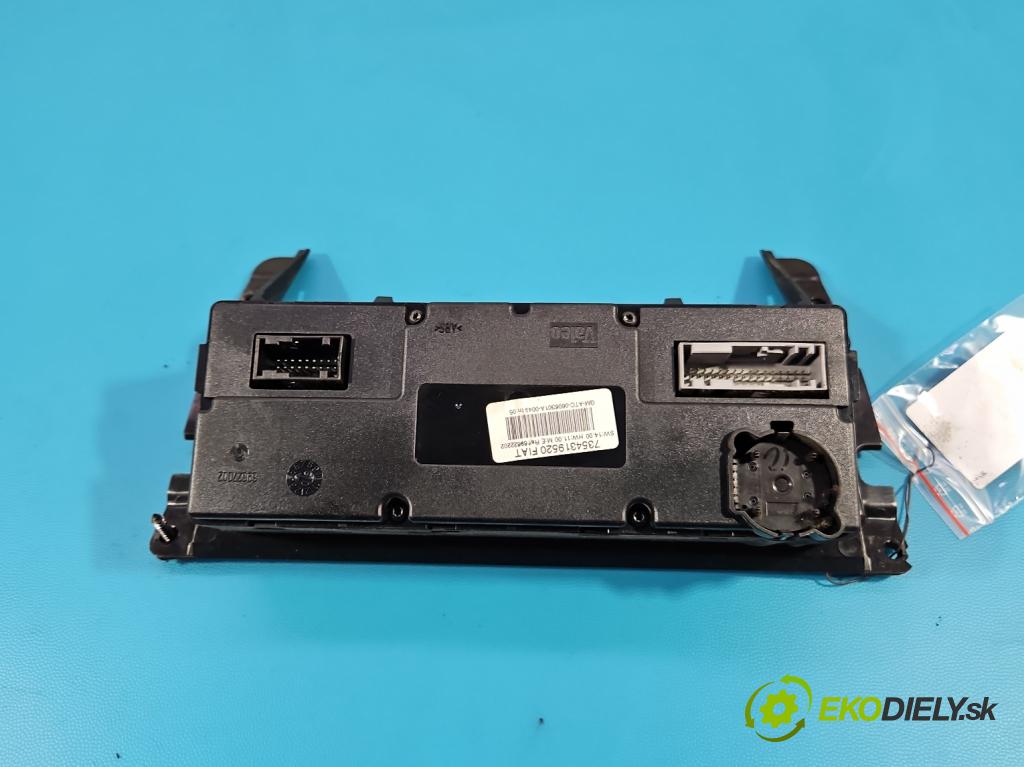 Fiat Croma II 2005-2010 1.9 jtd 120 hp manual 88 kW 1910 cm3 5- palubní deska panel topení 7354319520