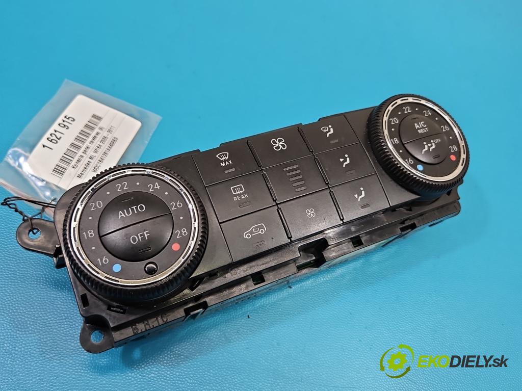 Mercedes ML W164 2005-2011 4.0 CDI 306KM automatic 225 kW 3996 cm3 5- palubní deska panel topení A2518702290