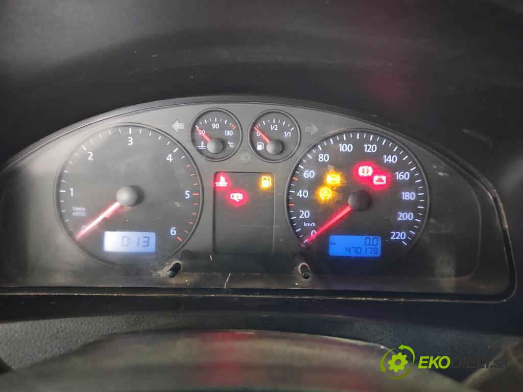 Vw Transporter T5 2003-2015 1.9 tdi 86 HP manual 63 kW 1896 cm3 5- prístrojovka/ budíky 7H0920850L (Prístrojová doska)
