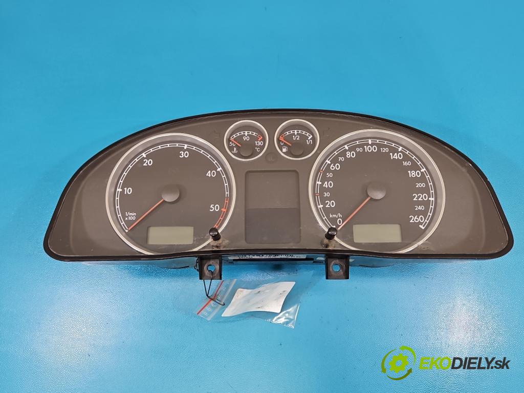 Vw Passat B5 1995-2005 1.9 tdi 101 HP manual 74 kW 1896 cm3 5- prístrojovka/ budíky 3B0920829A (Prístrojová doska)