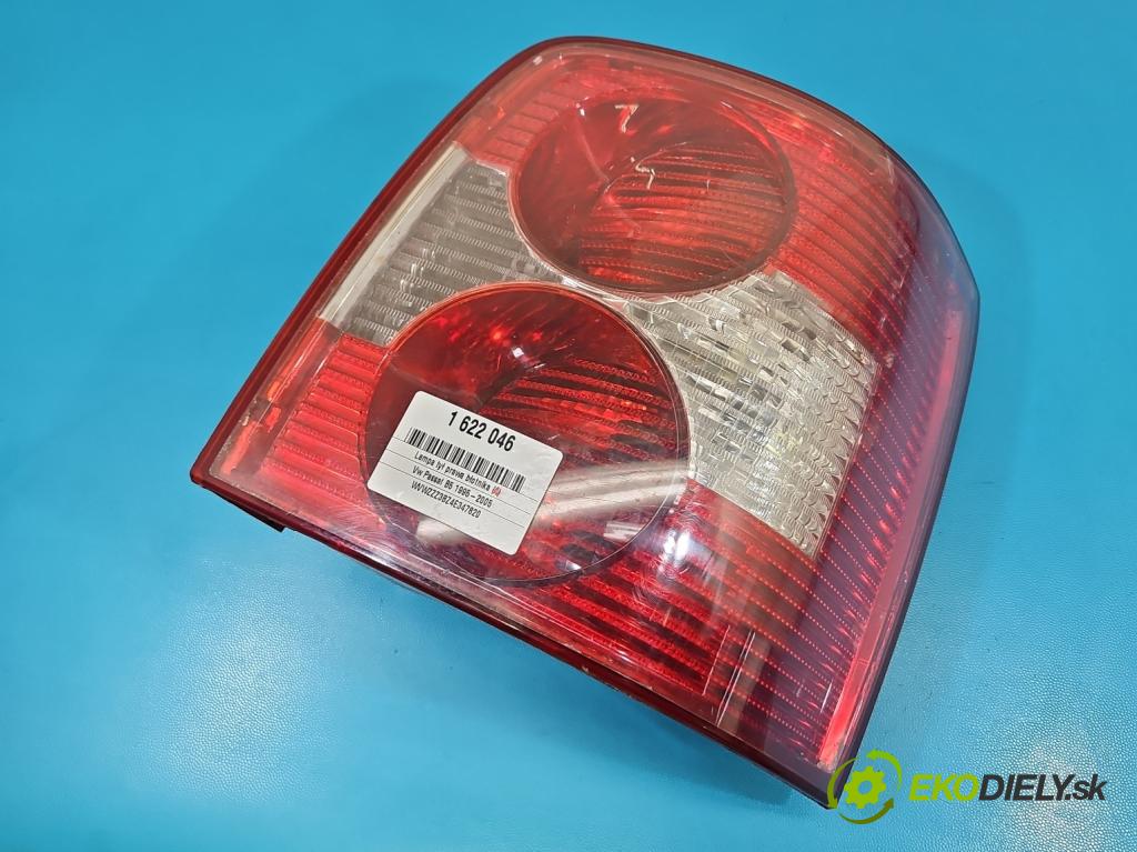 Vw Passat B5 1995-2005 1.9 tdi 101 hp manual 74 kW 1896 cm3 5- světlo zadní pravé blatník: 