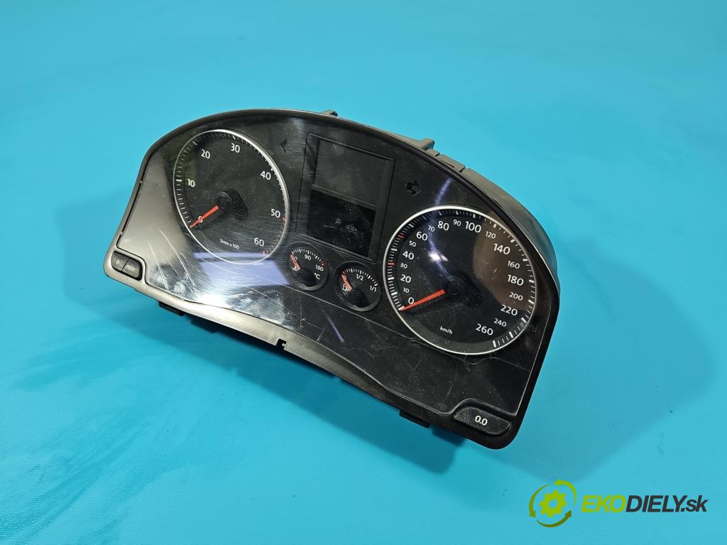 Vw Golf V 2003-2009 1.9 tdi 105 HP manual 77 kW 1896 cm3 5- prístrojovka/ budíky 1K0920854R (Prístrojová doska)