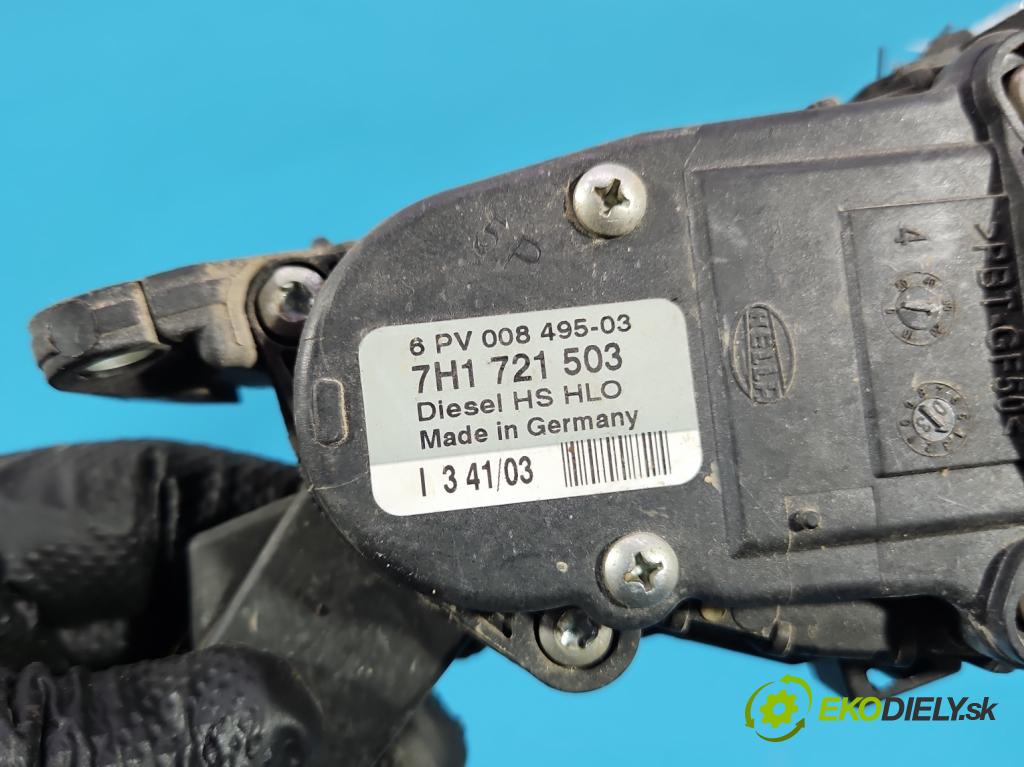 Vw Transporter T5 2003-2015 1.9 tdi 86 HP manual 63 kW 1896 cm3 5- pedal plyn potenciometr: 7H1721503