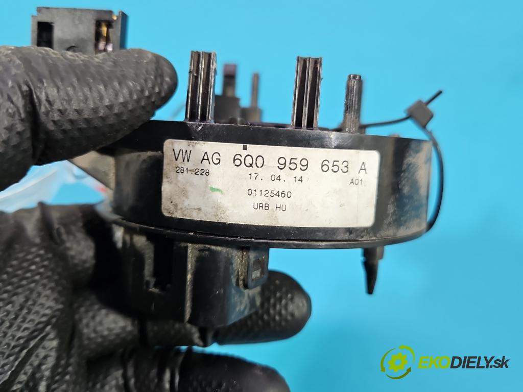 Vw Transporter T5 2003-2015 1.9 tdi 86 HP manual 63 kW 1896 cm3 5- Páska: airbag 6Q0959653A (Airbag)