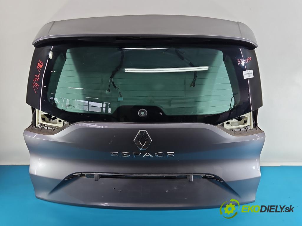 Renault Espace V 2014-2023 1.6 dci 160 hp automatic 118 kW 1598 cm3 5- zadní kufrové dveře  (Zadní kapota (kufr))