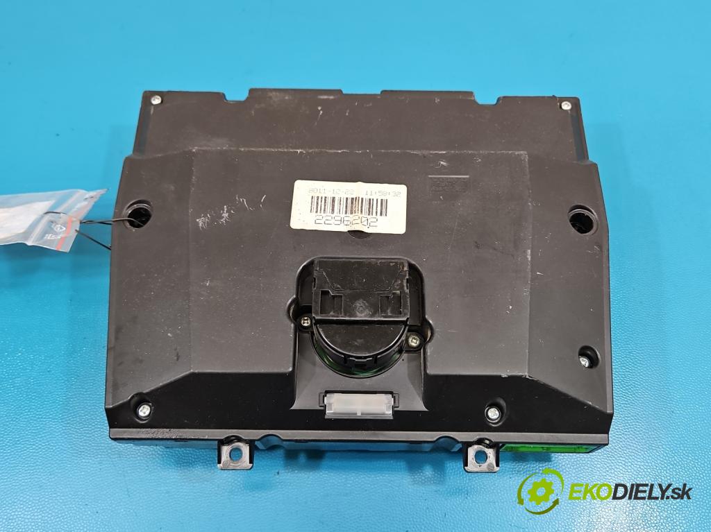Volvo S60 II 2010-2018 1.6 D2 114 hp manual 84 kW 1560 cm3 4- palubní deska panel topení 30795271
