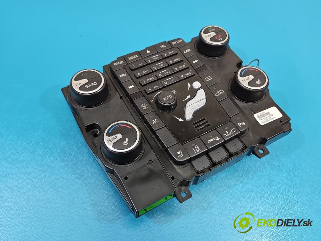 Volvo S60 II 2010-2018 1.6 D2 114 hp manual 84 kW 1560 cm3 4- palubní deska panel topení 30795271