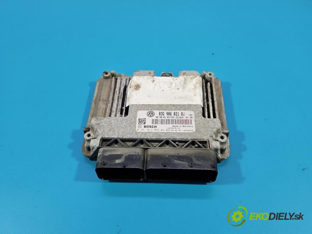 Vw Golf V 2003-2009 1.9 tdi 105 HP manual 77 kW 1896 cm3 5- riadiaca jednotka motora 03G906021QJ