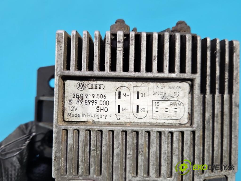 Vw Transporter T5 2003-2015 1.9 tdi 86 hp manual 63 kW 1896 cm3 5- relé ventilátoru: 3B0919506