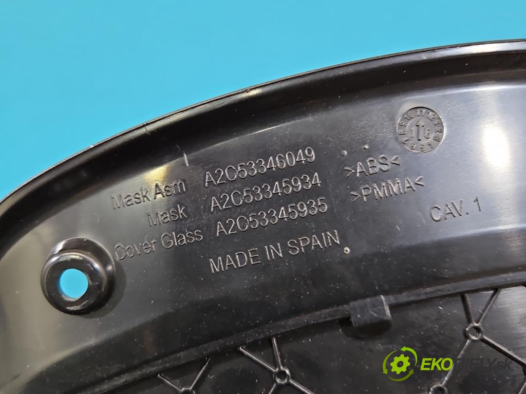 Bmw 4 F32/F33/F36 2013-2020 2.0 T 245KM automatic 180 kW 1997 cm3 4- prístrojovka/ budíky 9232894 (Prístrojová doska)