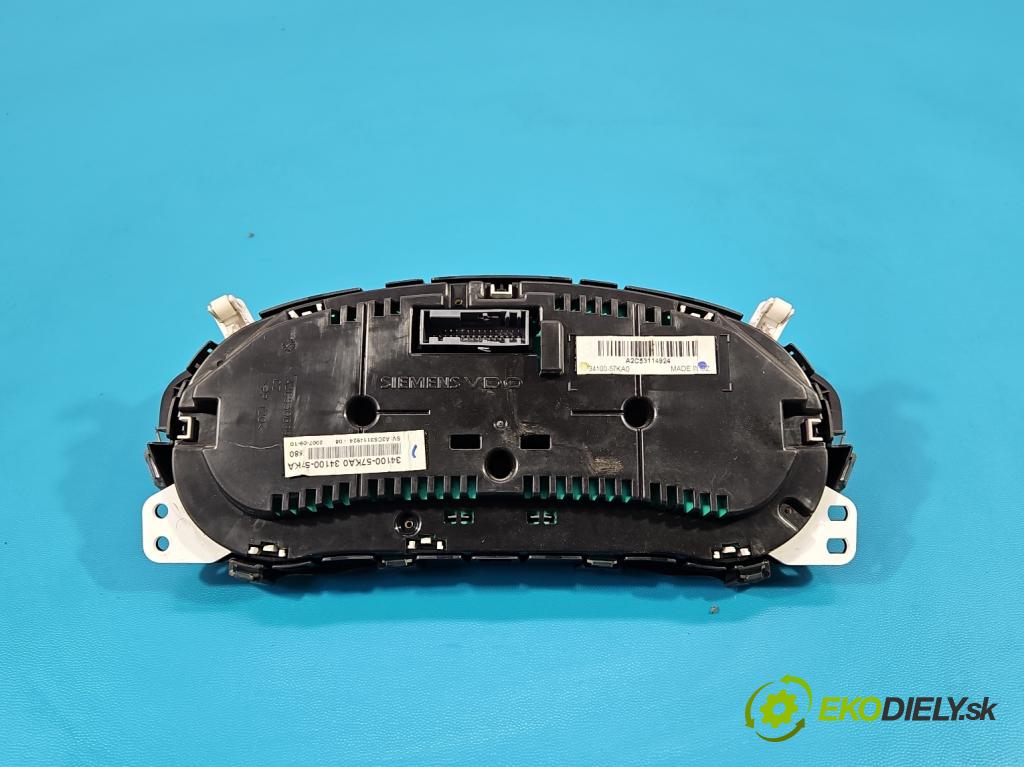 Suzuki Swift Mk6 2005-2010 1.6 16V 125 HP manual 92 kW 1586 cm3 3- prístrojovka/ budíky 34100-57KA0 (Prístrojová doska)