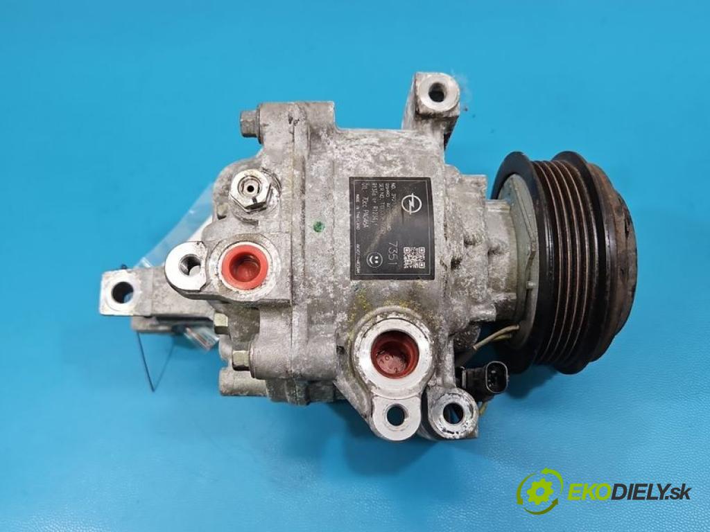 Opel Astra V  2015-2022 1.2 12V 131 hp manual 96 kW 1199 cm3 5- Kompresor: klíma 39217351 (Kompresor klimatizace)