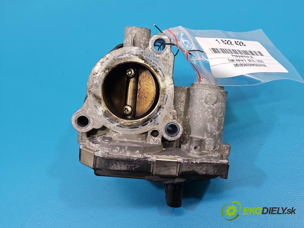 Opel Astra V 2015-2022 1.2 12V 131 HP manual 96 kW 1199 cm3 5- klapka 55510598 (Škrtiaca klapka)