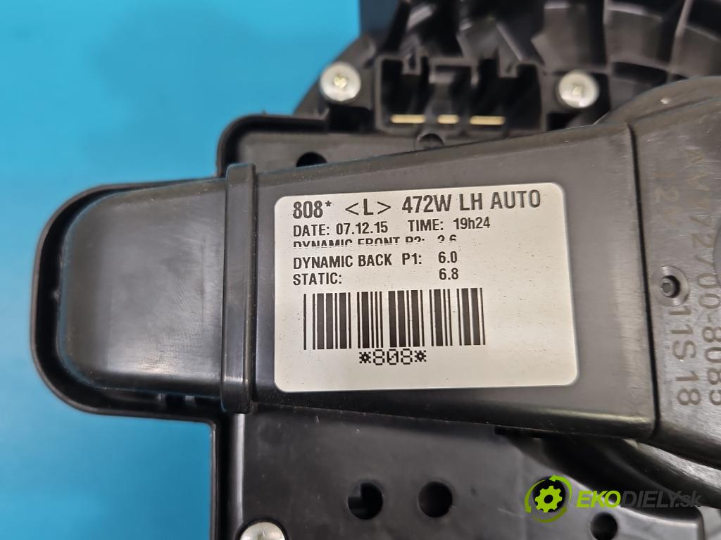 Toyota Auris II 2012-2018 1.6 16V 132 HP manual 97 kW 1598 cm3 5- ventilátor vzduchu 272700-8085