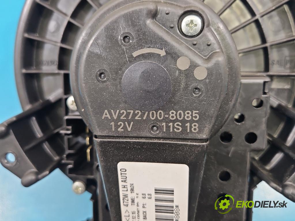 Toyota Auris II 2012-2018 1.6 16V 132 HP manual 97 kW 1598 cm3 5- ventilátor vzduchu 272700-8085