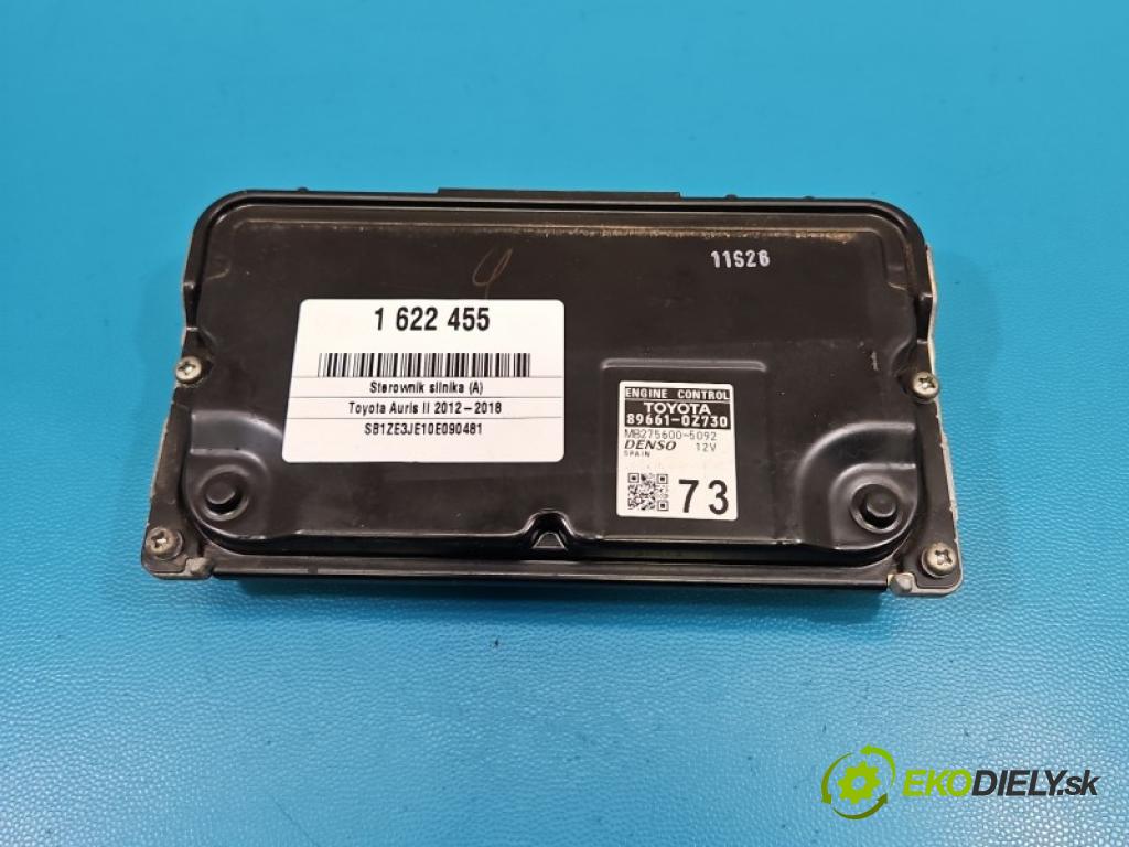 Toyota Auris II 2012-2018 1.6 16V 132 HP manual 97 kW 1598 cm3 5- riadiaca jednotka motora 89661-0Z730