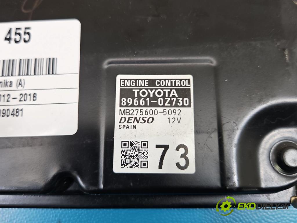 Toyota Auris II 2012-2018 1.6 16V 132 HP manual 97 kW 1598 cm3 5- riadiaca jednotka motora 89661-0Z730